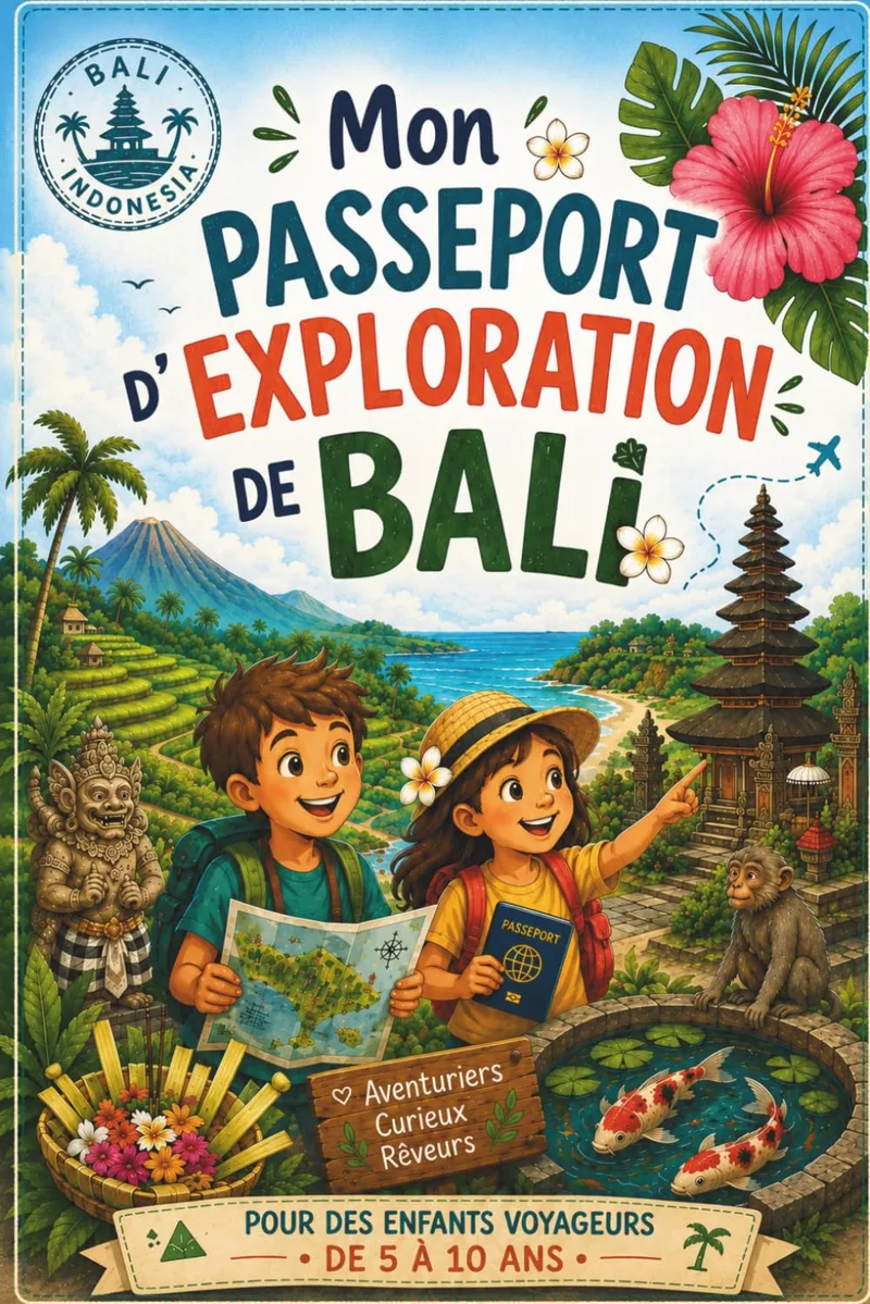 Couverture de Mon passeport d'exploration de Bali